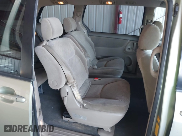 2006 Toyota Sienna CE with VIN 5TDZA23C06S523465, listed as a IAAI auction lot 42157159 with 167,009 mi miles and . Bid and sale history available at DreamBid. Image 8.