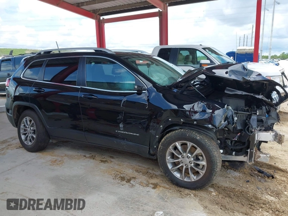 2021 Jeep Cherokee Latitude Lux with VIN 1C4PJMMXXMD158385, listed as a IAAI auction lot 42413514 with 86,163 mi miles and . Bid and sale history available at DreamBid. Image 13.