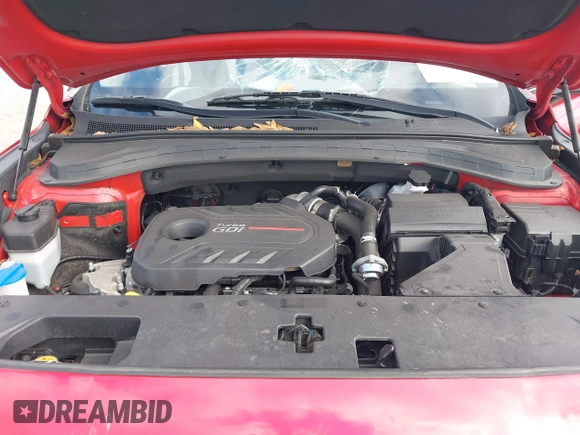 2020 Hyundai Santa Fe Limited with VIN 5NMS53AA8LH278765, listed as a IAAI auction lot 41339654 with 89,946 mi miles and . Bid and sale history available at DreamBid. Image 10.