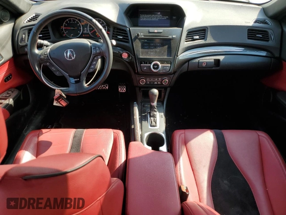 2019 Acura ILX Premium with VIN 19UDE2F86KA008159, listed as a Copart auction lot 54579835 with 67,225 mi miles and Salvage title. Bid and sale history available at DreamBid. Image 8.