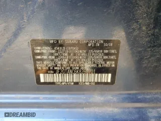 2019 Subaru Crosstrek Limited with VIN JF2GTANC6K8260701, listed as a Copart auction lot 49718715 with 58,794 mi miles and Salvage Title. Bid and sale history available at carsss.com. Image 14.