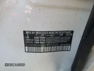 2023 Mercedes-Benz EQB 300 z VIN W1N9M0KB2PN055436, wystawiony jako Copart lot #42896184 z przebiegiem 3 363 mil mil oraz . Historia ofert i sprzedaży dostępna na DreamBid. Obrazek 13.