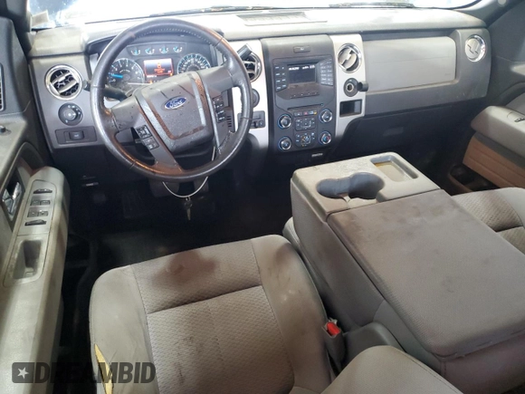 2013 Ford F-150 XL with VIN 1FTFX1EF8DFB28028, listed as a Copart auction lot 59895505 with 153,418 mi miles and Salvage title. Bid and sale history available at DreamBid. Image 8.