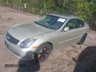 2006 Infiniti G35 with VIN JNKCV51F76M601968, listed as a IAAI auction lot 42085745 with 135,833 mi miles and . Bid and sale history available at DreamBid. Image 17.