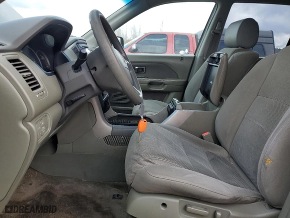 2006 Honda Pilot EX with VIN 2HKYF184X6H506591, listed as a Copart auction lot 48621165 with 201,577 mi miles and Clean Title. Bid and sale history available at carsss.com. Image 7.