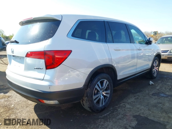 2016 Honda Pilot EX-L with VIN 5FNYF6H5XGB066295, listed as a IAAI auction lot 42063630 with 156,734 mi miles. Bid and sale history available at carsss.com. Image 4.