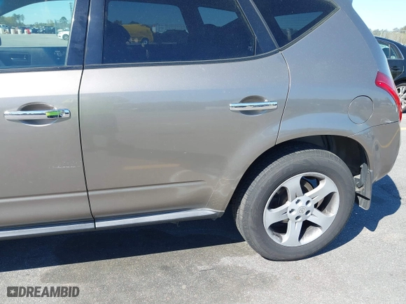 2003 Nissan Murano SL with VIN JN8AZ08T33W110622, listed as a IAAI auction lot 41846987 with 143,167 mi miles. Bid and sale history available at carsss.com. Image 6.