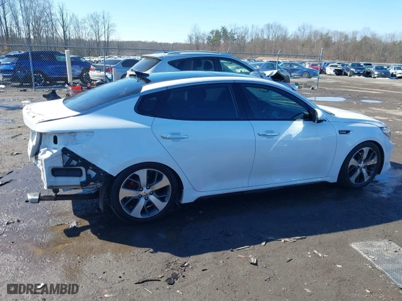 2017 Kia Optima SX with VIN 5XXGW4L20HG121574, listed as a IAAI auction lot 41586918 with 101,517 mi miles. Bid and sale history available at carsss.com. Image 14.