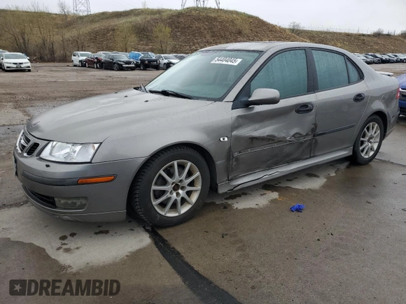 2004 Saab 9-3 with VIN YS3FD45Y741016905, listed as a Copart auction lot 54404045 with 170,435 mi miles and Salvage Title. Bid and sale history available at carsss.com. Image 1.