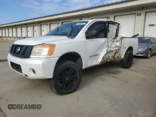 2010 Nissan Titan XE with VIN 1N6BA0EJ2AN322714, listed as a Copart auction lot 47388545 with Not Provided miles and Salvage Title. Bid and sale history available at carsss.com. Image 1.