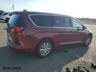 2020 Chrysler Voyager L with VIN 2C4RC1AG0LR223942, listed as a Copart auction lot 48946035 with 64,252 mi miles and Salvage Title. Bid and sale history available at carsss.com. Image 3.