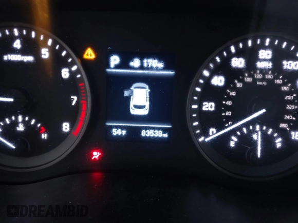 2019 Hyundai Tucson Ultimate with VIN KM8J3CAL9KU990451, listed as a IAAI auction lot 41546822 with 83,536 mi miles. Bid and sale history available at carsss.com. Image 16.