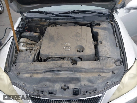 2009 Lexus IS with VIN JTHBK262895106279, listed as a IAAI auction lot 42068256 with 274,846 mi miles. Bid and sale history available at carsss.com. Image 10.