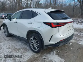 2024 Lexus NX with VIN JTJHGCEZXR5007672, listed as a IAAI auction lot 41298685 with 7,540 mi miles. Bid and sale history available at carsss.com. Image 3.