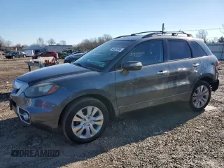 2010 Acura RDX Tech Pkg with VIN 5J8TB1H5XAA006365, listed as a Copart auction lot 44885065 with 165,594 mi miles and Salvage Title. Bid and sale history available at carsss.com. Image 1.