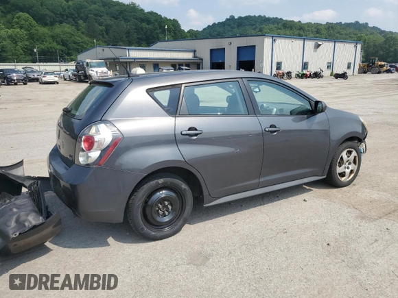 2009 Pontiac Vibe 1SA with VIN 5Y2SP67829Z473944, listed as a Copart auction lot 60803935 with 220,490 mi miles and Salvage title. Bid and sale history available at DreamBid. Image 3.
