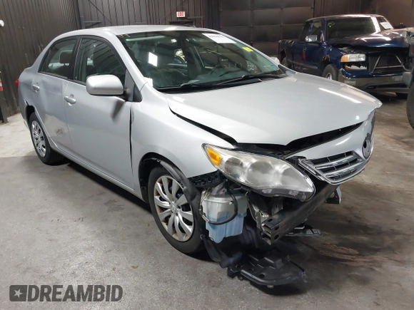 2013 Toyota Corolla L with VIN 2T1BU4EE1DC113640, listed as a IAAI auction lot 42050631 with 45,888 mi miles and . Bid and sale history available at DreamBid. Image 1.
