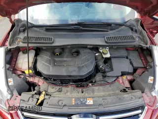 2015 Ford Escape Titanium with VIN 1FMCU9J94FUB92166, listed as a Copart auction lot 61371055 with 96,439 mi miles and Salvage title. Bid and sale history available at DreamBid. Image 12.