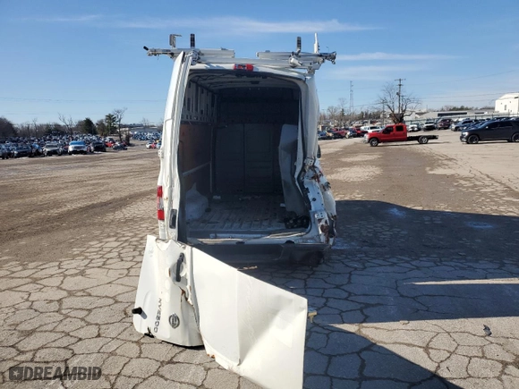 2018 Nissan NV Cargo S with VIN 1N6BF0LY4JN803789, listed as a Copart auction lot 43023925 with 89582 miles and Salvage Title. Bid and sale history available at carsss.com. Image 6.