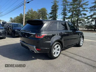 2018 Land Rover Range Rover Sport HSE with VIN SALWR2RVXJA414725, listed as a Copart auction lot 52300335 with 77,046 mi miles and Clean Title. Bid and sale history available at carsss.com. Image 3.