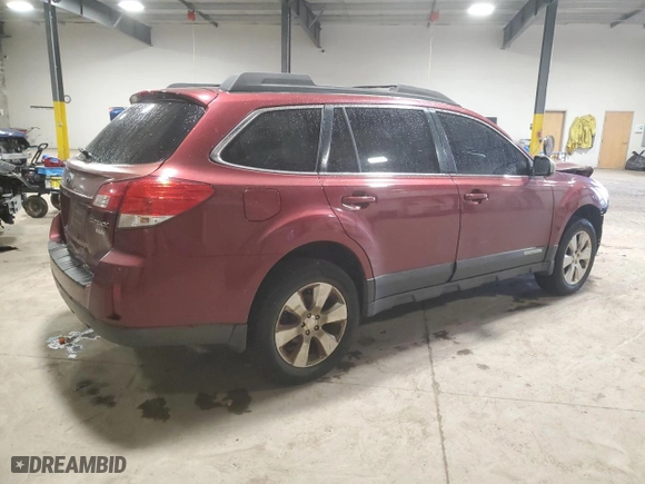 2011 Subaru Outback 2.5i Prem AWP/Pwr Moon with VIN 4S4BRBGCXB3425619, listed as a Copart auction lot 50120765 with 127,643 mi miles and Salvage Title. Bid and sale history available at carsss.com. Image 3.