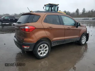 2020 Ford EcoSport SE z VIN MAJ6S3GL3LC389036, wystawiony jako Copart lot #52406165 z przebiegiem Nie podano mil oraz Szkody całkowita. Historia ofert i sprzedaży dostępna na DreamBid. Obrazek 3.