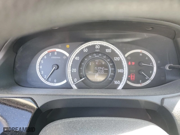 2016 Honda Accord Sedan LX with VIN 1HGCR2F38GA198901, listed as a Copart auction lot 49930185 with 153,942 mi miles and Salvage Title. Bid and sale history available at carsss.com. Image 9.