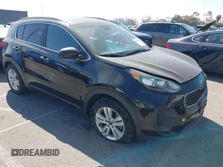 2017 Kia Sportage LX with VIN KNDPM3AC8H7049446, listed as a IAAI auction lot 42004562 with 79,055 mi miles and . Bid and sale history available at DreamBid. Image 1.