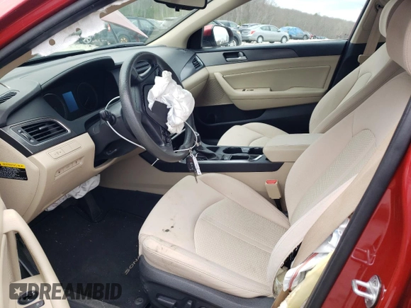 2017 Hyundai Sonata Sport with VIN 5NPE34AF4HH557449, listed as a Copart auction lot 53828695 with 32,103 mi miles and Salvage Title. Bid and sale history available at carsss.com. Image 7.