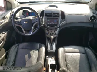 2014 Chevrolet Sonic LTZ with VIN 1G1JE5SB6E4215697, listed as a Copart auction lot 70820024 with 166,414 mi miles and Salvage Title. Bid and sale history available at carsss.com. Image 8.