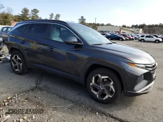 2023 Hyundai Tucson SEL z VIN 5NMJFCAE2PH196581, wystawiony jako Copart lot #48885265 z przebiegiem 44 171 mil mil oraz Szkoda całkowita • Salvage title. Historia ofert i sprzedaży dostępna na DreamBid. Obrazek 4.