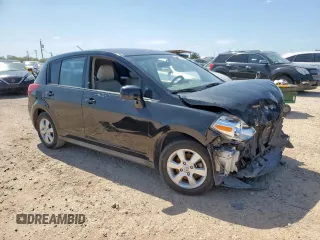 2009 Nissan Versa SL with VIN 3N1BC13E69L383863, listed as a Copart auction lot 59166235 with 138,630 mi miles and Salvage title. Bid and sale history available at DreamBid. Image 4.