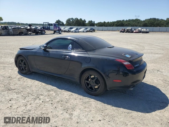 2006 Lexus SC 430 with VIN JTHFN48Y369007637, listed as a Copart auction lot 61669905 with 193,870 mi miles and Salvage title. Bid and sale history available at DreamBid. Image 2.