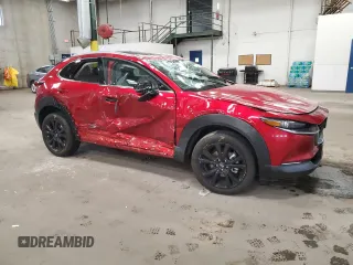 2023 Mazda CX-30 Premium Plus with VIN 3MVDMBEY8PM580023, listed as a Copart auction lot 81829384 with 13,661 mi miles and Salvage title. Bid and sale history available at DreamBid. Image 4.