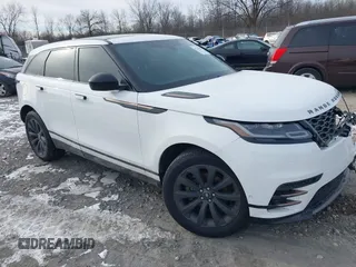 2018 Land Rover Range Rover Velar R-Dynamic SE z VIN SALYL2RX6JA715634, wystawiony jako IAAI lot #41263459 z przebiegiem 114 616 mil mil oraz . Historia ofert i sprzedaży dostępna na DreamBid. Obrazek 1.