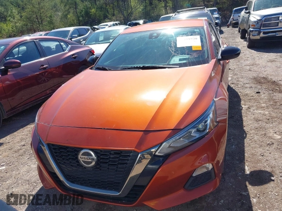 2021 Nissan Altima 2.5 SR with VIN 1N4BL4CV8MN418500, listed as a IAAI auction lot 41759730 with 75,307 mi miles. Bid and sale history available at carsss.com. Image 12.