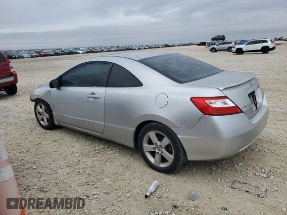 2006 Honda Civic Cpe EX with VIN 2HGFG12876H573563, listed as a Copart auction lot 52778995 with 200,383 mi miles and Clean Title. Bid and sale history available at carsss.com. Image 2.