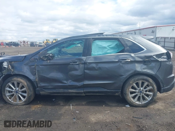 2017 Ford Edge Titanium with VIN 2FMPK4K90HBC22281, listed as a IAAI auction lot 41942400 with 82,111 mi miles. Bid and sale history available at carsss.com. Image 15.