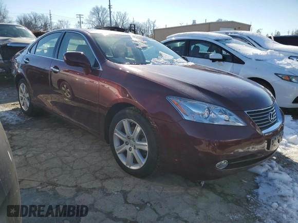 2007 Lexus ES 350 with VIN JTHBJ46G772074918, listed as a Copart auction lot 86136524 with Not Provided miles and Salvage Title. Bid and sale history available at carsss.com. Image 4.