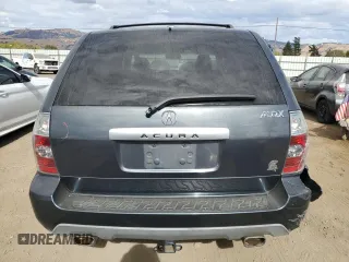 2006 Acura MDX Touring with VIN 2HNYD18696H512036, listed as a Copart auction lot 70642334 with 185,351 mi miles and Salvage Title. Bid and sale history available at carsss.com. Image 6.