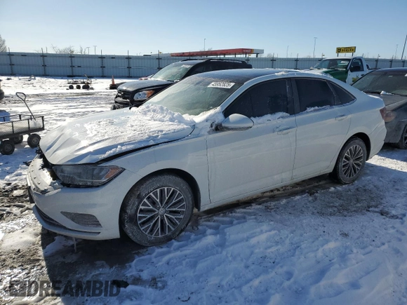 2019 Volkswagen Jetta S with VIN 3VWC57BU9KM232097, listed as a Copart auction lot 45952825 with 40,920 mi miles and Salvage title. Bid and sale history available at DreamBid. Image 1.