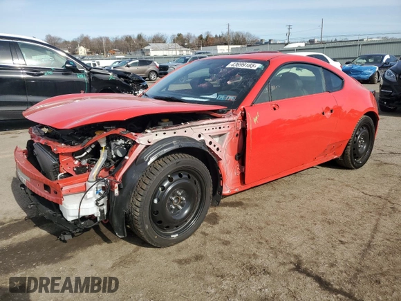 2022 Toyota GR86 Premium with VIN JF1ZNBE1XN9754814, listed as a Copart auction lot 43699185 with 0 mi miles and Salvage Title. Bid and sale history available at carsss.com. Image 1.
