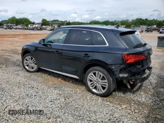 2019 Audi Q5 Premium Plus with VIN WA1BNAFYXK2046742, listed as a Copart auction lot 53631855 with 86,357 mi miles and Salvage title. Bid and sale history available at DreamBid. Image 2.