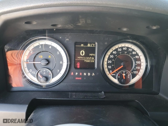 2018 Ram 2500 Tradesman with VIN 3C6UR5HJ8JG240077, listed as a Copart auction lot 83892374 with 75,861 mi miles and Non Repairable. Bid and sale history available at carsss.com. Image 9.