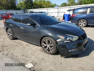 2017 Nissan Maxima SV with VIN 1N4AA6AP4HC383960, listed as a Copart auction lot 52766005 with 155,087 mi miles and Salvage Title. Bid and sale history available at carsss.com. Image 4.