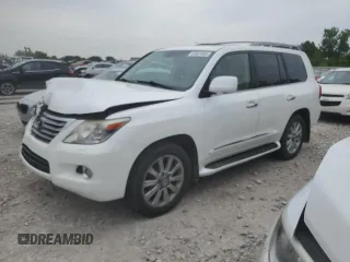 2011 Lexus LX 570 with VIN JTJHY7AX7B4082169, listed as a Copart auction lot 61801895 with 174,635 mi miles and Clean title. Bid and sale history available at DreamBid. Image 1.