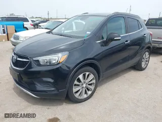 2018 Buick Encore Preferred with VIN KL4CJASB7JB666027, listed as a IAAI auction lot 41886211 with 109,003 mi miles. Bid and sale history available at carsss.com. Image 2.
