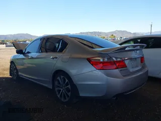 2014 Honda Accord Sedan Sport with VIN 1HGCR2F52EA002871, listed as a IAAI auction lot 41885109 with 105,277 mi miles. Bid and sale history available at carsss.com. Image 3.