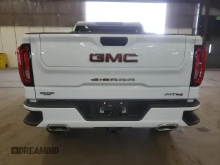 2021 GMC Sierra 1500 AT4 with VIN 3GTP9EEL1MG452089, listed as a Copart auction lot 50997965 with 48,557 mi miles and Salvage title. Bid and sale history available at DreamBid. Image 6.
