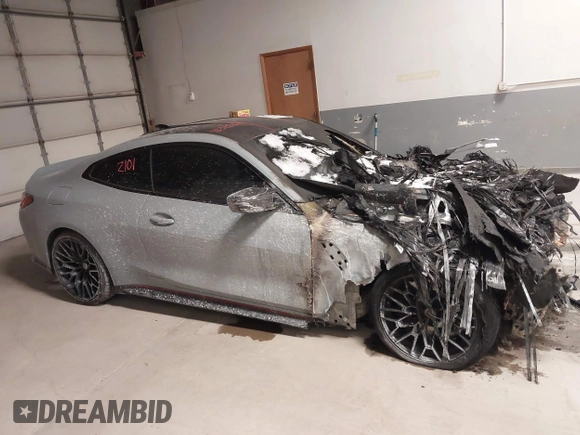 2023 BMW 4 Series z VIN WBS63AZ0XPCL13651, wystawiony jako IAAI lot #41312101 z przebiegiem Nie podano mil oraz . Historia ofert i sprzedaży dostępna na DreamBid. Obrazek 13.